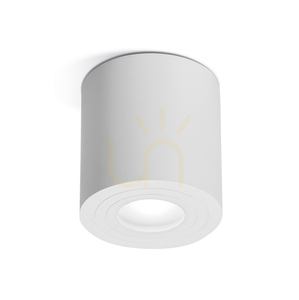 GES1073 White Gea Luce Outdoor Ceiling Light, IP65 small 0