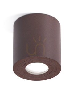 GES1075 Brown Gea Luce Outdoor Ceiling Light, IP65 small 0