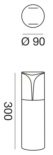 Check GES2010 Gea Luce IP44 Light Pole