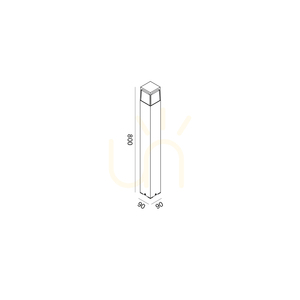 GES2033 Gea Luce IP44 Light Pole small 1