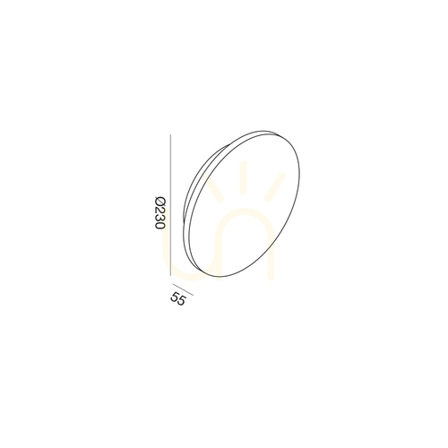Check GES2080 White Gea Luce IP65 Outdoor Wall Sconce