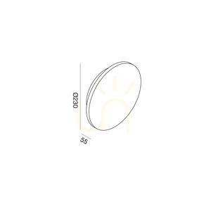 GES2080 White Gea Luce IP65 Outdoor Wall Sconce small 1