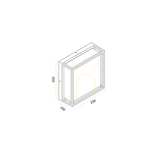 Check GES2091 Graphite Gea Luce Outdoor Ceiling Light, IP65