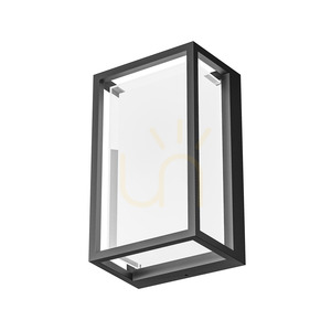 GES2101 Graphite Gea Luce Outdoor Ceiling Light, IP65 small 0
