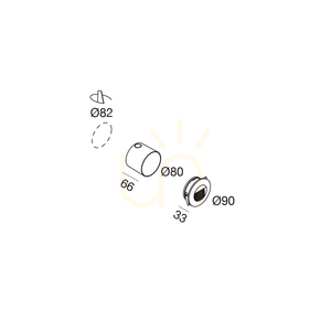 GES2112C Brown Gea Luce Stair Lighting, IP65 small 1