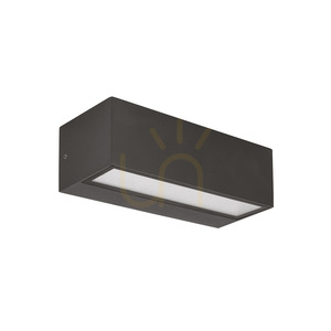 GES2241 Anthracite Gea Luce Outdoor Wall Sconce, IP65 small 0
