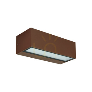 GES2242 Brown Gea Luce Outdoor Wall Sconce, IP65 small 0