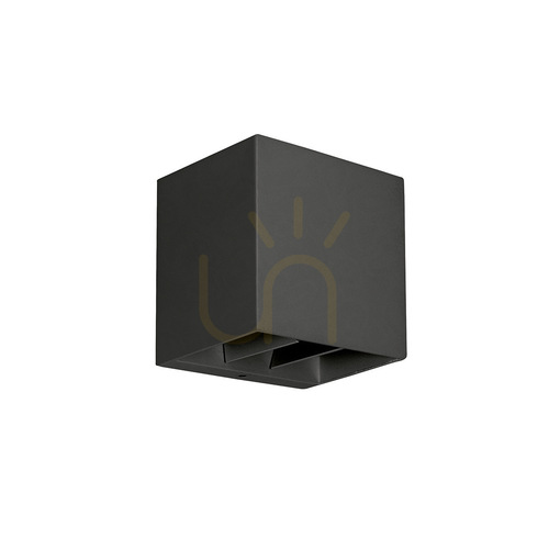 Check GES2310 Anthracite Gea Luce Outdoor Wall Sconce, IP65