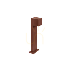GES2321 Brown Gea Luce IP65 Light Pole small 0