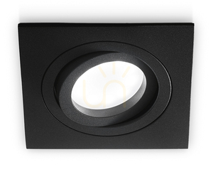 GFA042 Recessed Light Fixture, Black, Gea Luce small 0