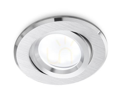Check GFA130 Recessed Light, Silver, Gea Luce