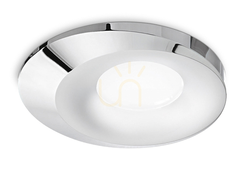 Check GFA161 Recessed Light, Chrome, Gea Luce