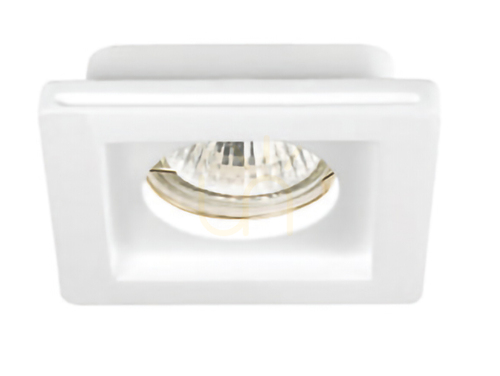 Check GFA591 Recessed Ceiling Light, White, Gea Luce