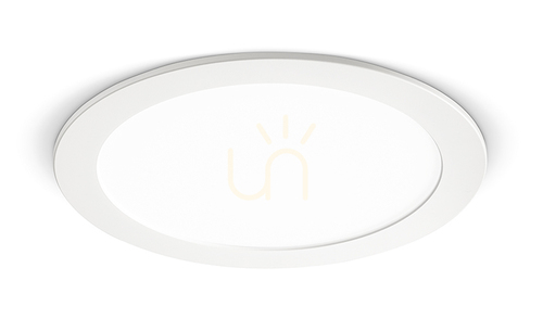 Check GFA752N Recessed Light, White, Gea Luce