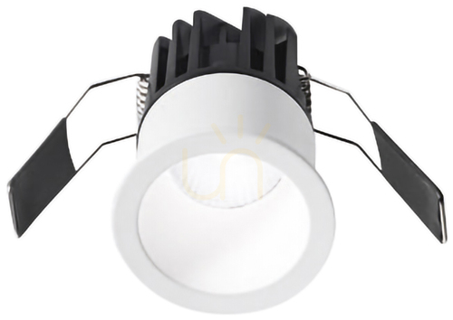 Check GFA950N Recessed Light, White, Gea Luce
