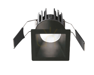 GFA961C Recessed Light Fixture, Black, Gea Luce small 0