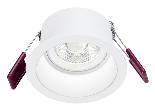 Check GFA1000C Recessed Light Fixture, White, Gea Luce