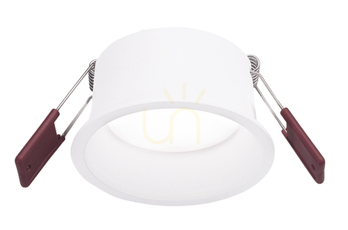 Check GFA1051C Recessed Light Fixture, White, Gea Luce