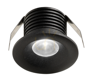 GFA1081C Recessed Light Fixture, Black, Gea Luce small 0