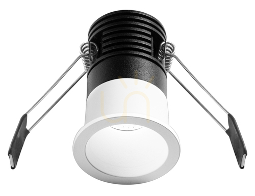 Check GFA1110C Recessed Light, White, Gea Luce