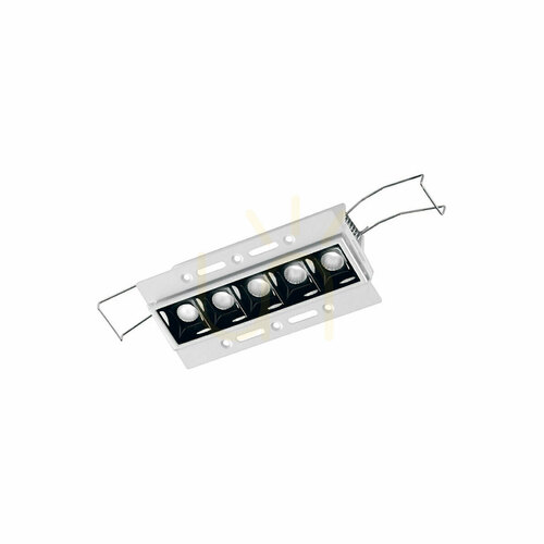 Check GFA1130C Recessed Light, White, Gea Luce
