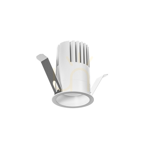 Check GFA1412C Recessed Light Fixture, White, Gea Luce