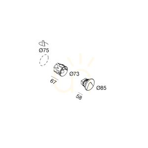 GFA1422 White Gea Luce Stair Lighting small 1