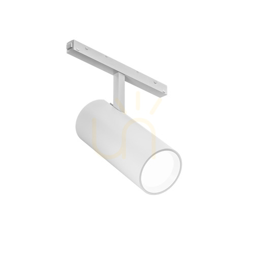 Check Gea Luce GFA1510 magnetic track spotlight matt white LED 30 W 3000 K 48 V