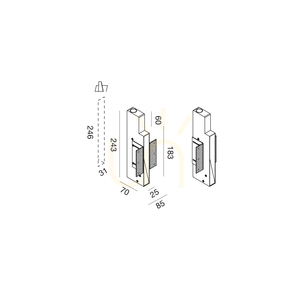 GFA1580 White Gea Luce Stair Lighting small 1