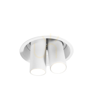 GFA1698 Recessed Light Fixture, White, Gea Luce small 2
