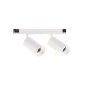 Gea Luce GFA1820 White LED Track Spotlight, 2×6 W, 48 V small 0