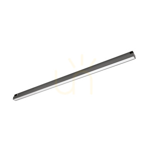 Gea Luce GFA1844 magnetic linear track light 48 V, dark nickel, 12 W 3000 K small 0