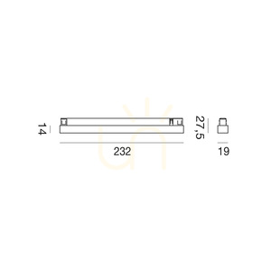 GFA1863 Gea Luce Track Lighting Fixture small 1