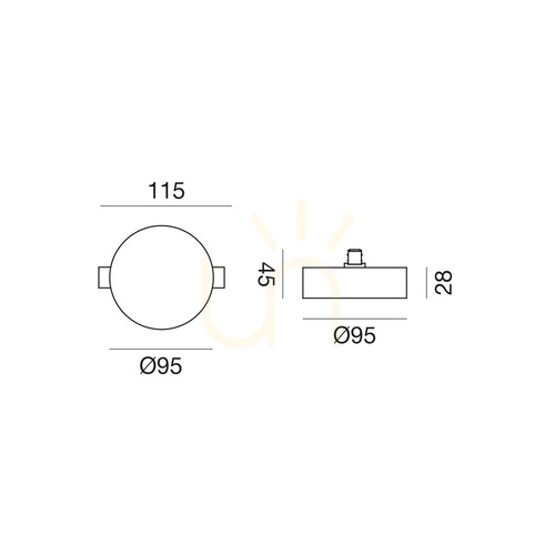 Check GFA1881 Gea Luce Track Lighting Fixture