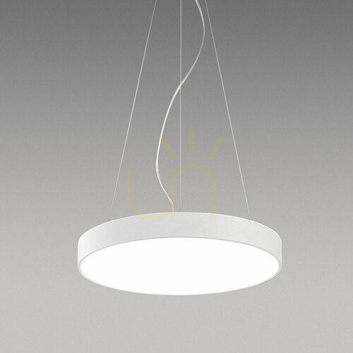 Check Gea Luce GKI302 white pendant light Ø60 cm, max. height 120 cm