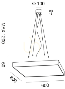 GKI312 Gea Luce Pendant Light small 1