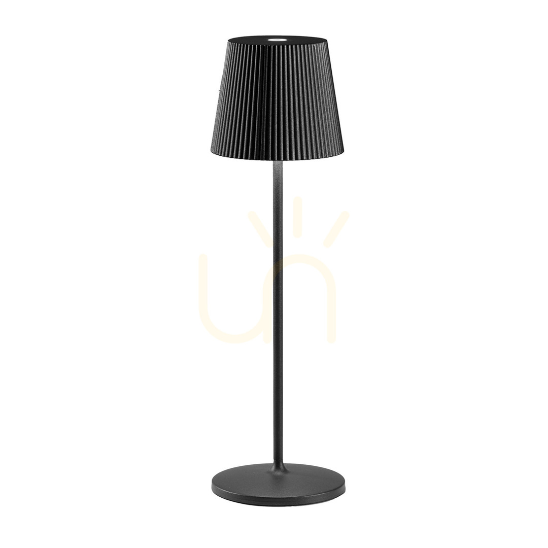 GLS055 Black Gea Luce IP54 Outdoor Floor Lamp