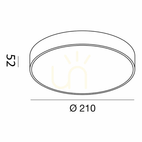 Check GPL271C Black Ceiling Light by Gea Luce