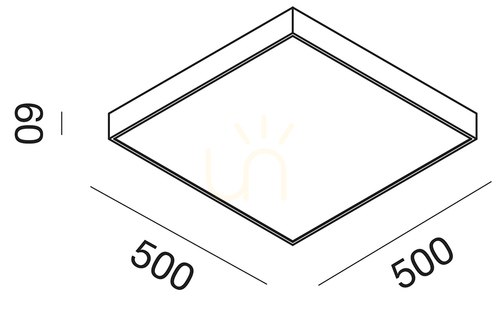 Check GPL311C White Ceiling Light by Gea Luce