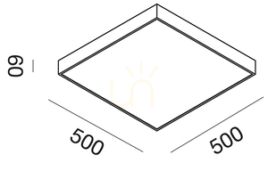 GPL311N White Ceiling Light by Gea Luce small 1