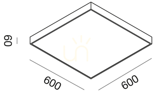GPL312C White Ceiling Light by Gea Luce small 1