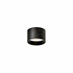 GPL331H surface ceiling light, sand black, LED 8 W 591 lm 2700 K, Ra 90, IP20 small 0