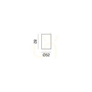 GPL400 White Ceiling Light by Gea Luce small 1