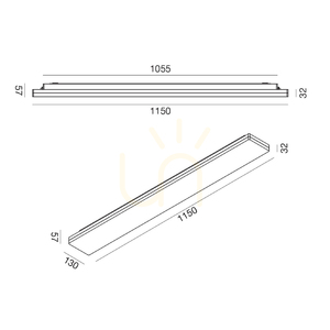 GPL421 White Gea Luce Pendant Light, IP54 small 2
