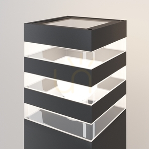 UNTER DEN LINDEN light post O578FL-01B IP54 Maytoni small 4