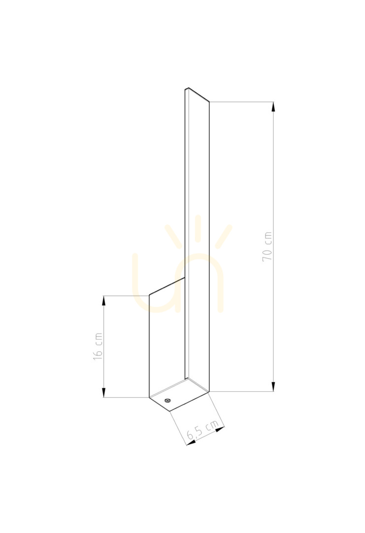 View Wall lamp LAHTI M white 3000K Thoro Wall lamp LAHTI M white 3000K Thoro