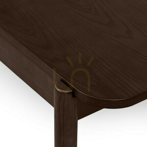 MORENO Extendable Table, 160–200 cm, Rectangular, Nova Nook Walnut small 3