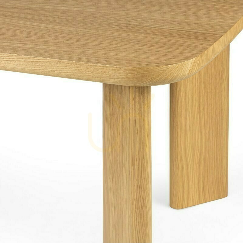 Display ESTRELLA Extendable Table, 160–200 cm, Rectangular, Natural Finish by Nova Nook ESTRELLA Extendable Table, 160–200 cm, Rectangular, Natural Finish by Nova Nook
