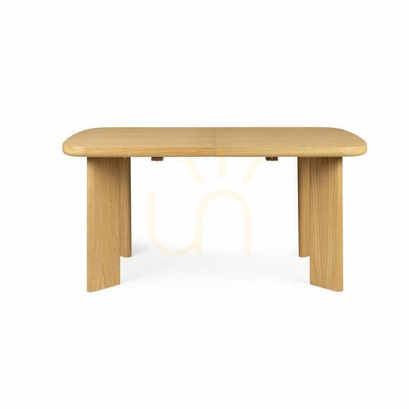 Check ESTRELLA Extendable Table, 160–200 cm, Rectangular, Natural Finish by Nova Nook ESTRELLA Extendable Table, 160–200 cm, Rectangular, Natural Finish by Nova Nook
