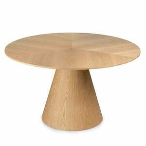 KORELLA Dining Table, 137 cm, round, natural oak veneer, Nova Nook 3 KORELLA Dining Table, 137 cm, round, natural oak veneer, Nova Nook small 3